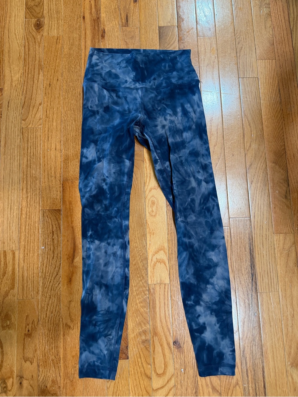 lululemon Navy Tie-Dye Leggings